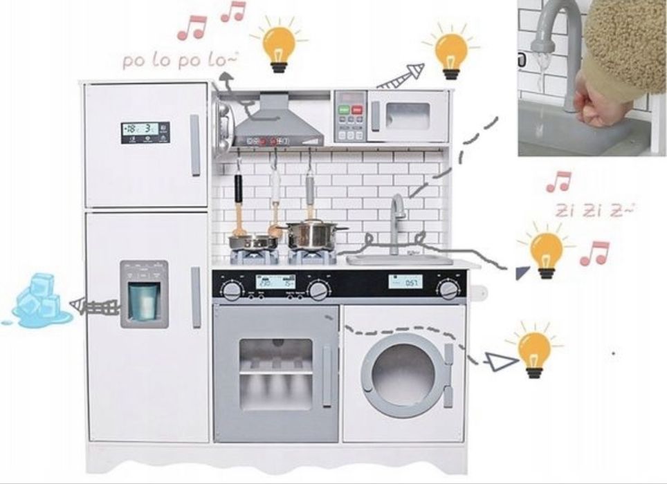 Дерев’яна дитяча кухня AVKO “Модена”