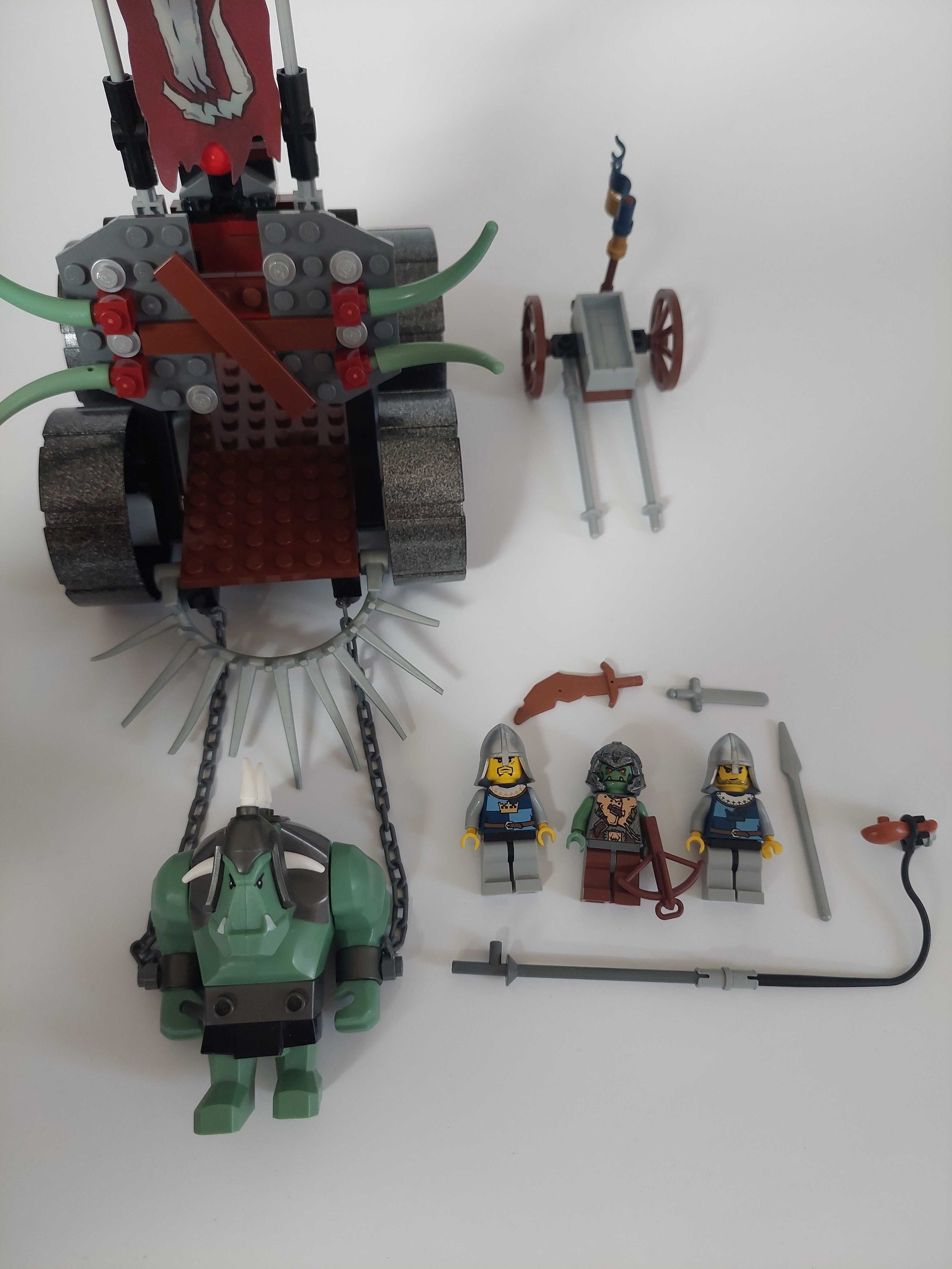 Lego Castle Fantasy Era 7038 Troll Assault Wagon - 2008 r - komplet