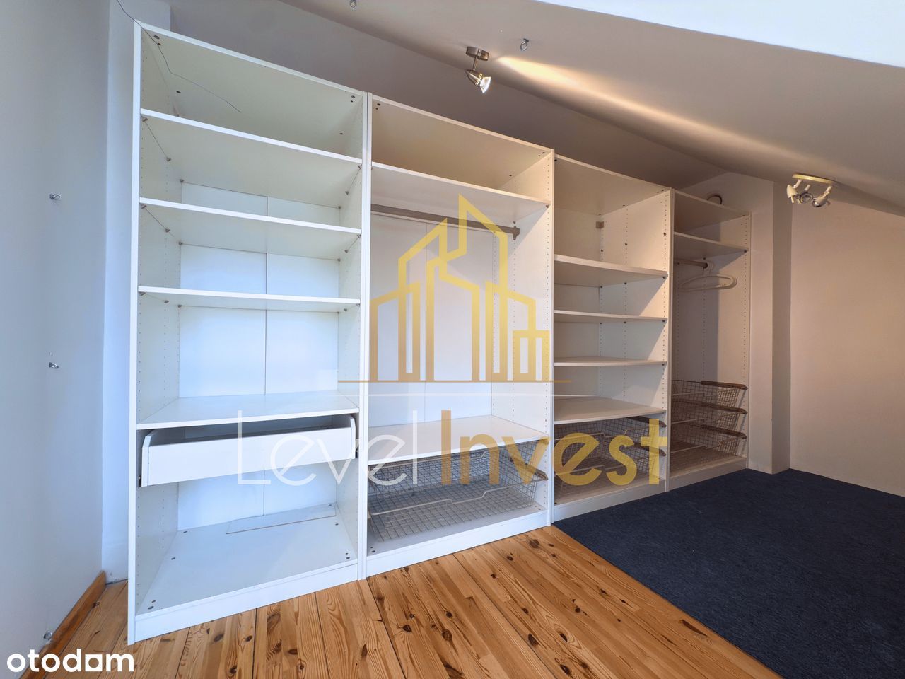 Dwupoziomowy apartament z garderobą i widokiem – Gdańsk