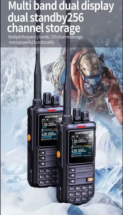 Нова профі радіостанція. Рація для військових зв'язoк 10W Zastone M8+S
