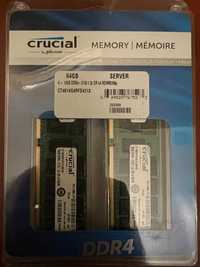 Память ECC RAM 64GB (4x16GB) PC4-17000 DDR4-2133 64GB