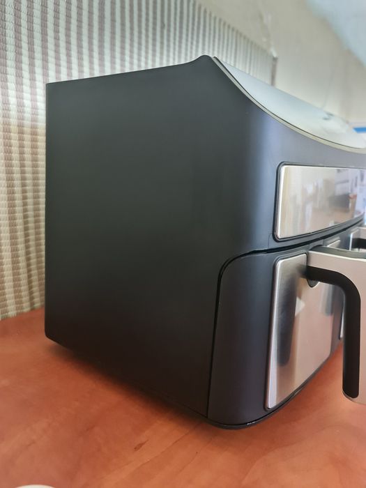 Frytkownica Frytownica Beztłuszczowa Airfryer 2× 3,5 L dwukomorowa