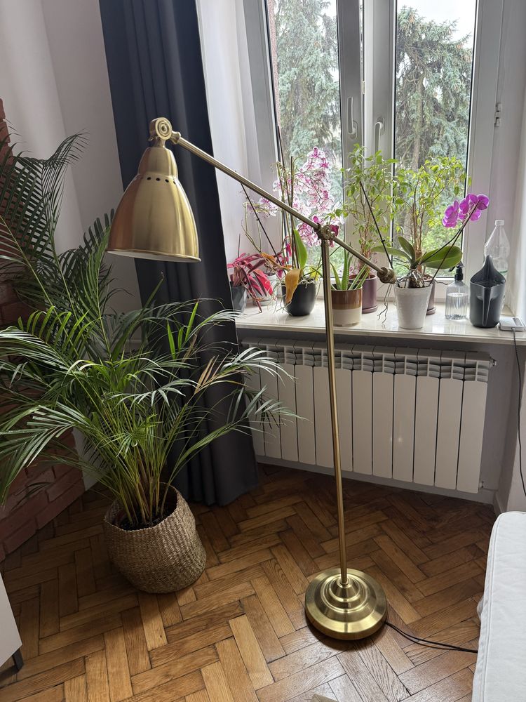Lampa ikea zlota