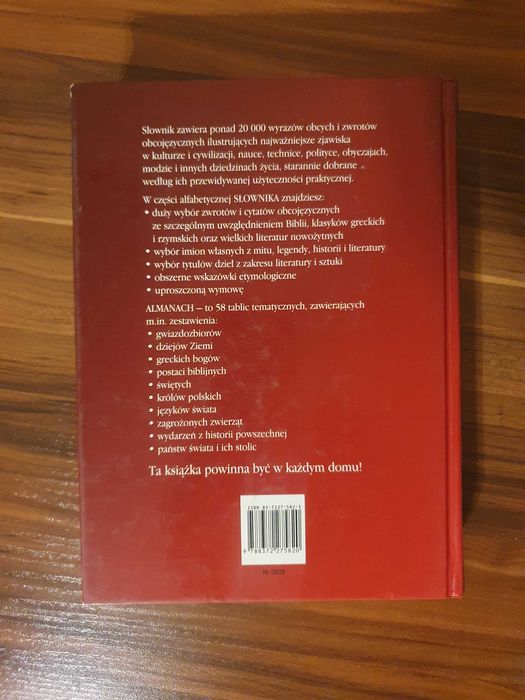 Słownik wyrazów obcych  z almanachem – Kopaliński