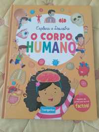 Livro - Explora e descobre o corpo humano - NOVO