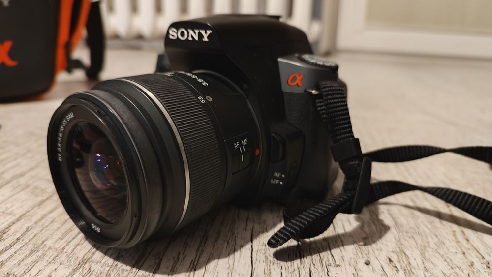 Sony a380 bardzo dobry stan, przebieg 4500
