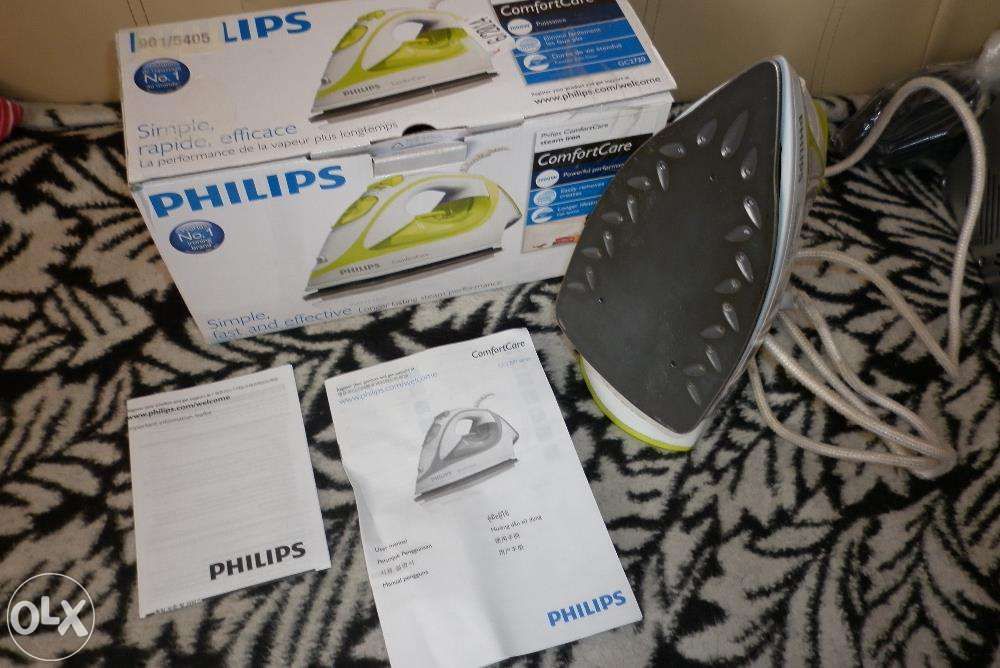 Żelazko Philips 2000W Zielono-Białe Lub Steam Iron, SteamWorks