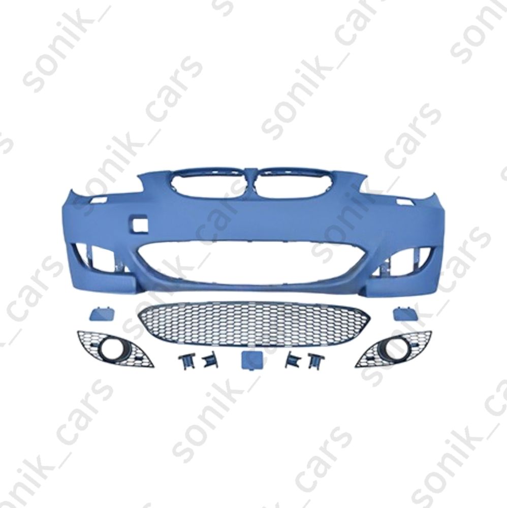 BMW e60 e61 м пакет м5 лук м бампер обвіс в круг Body kit