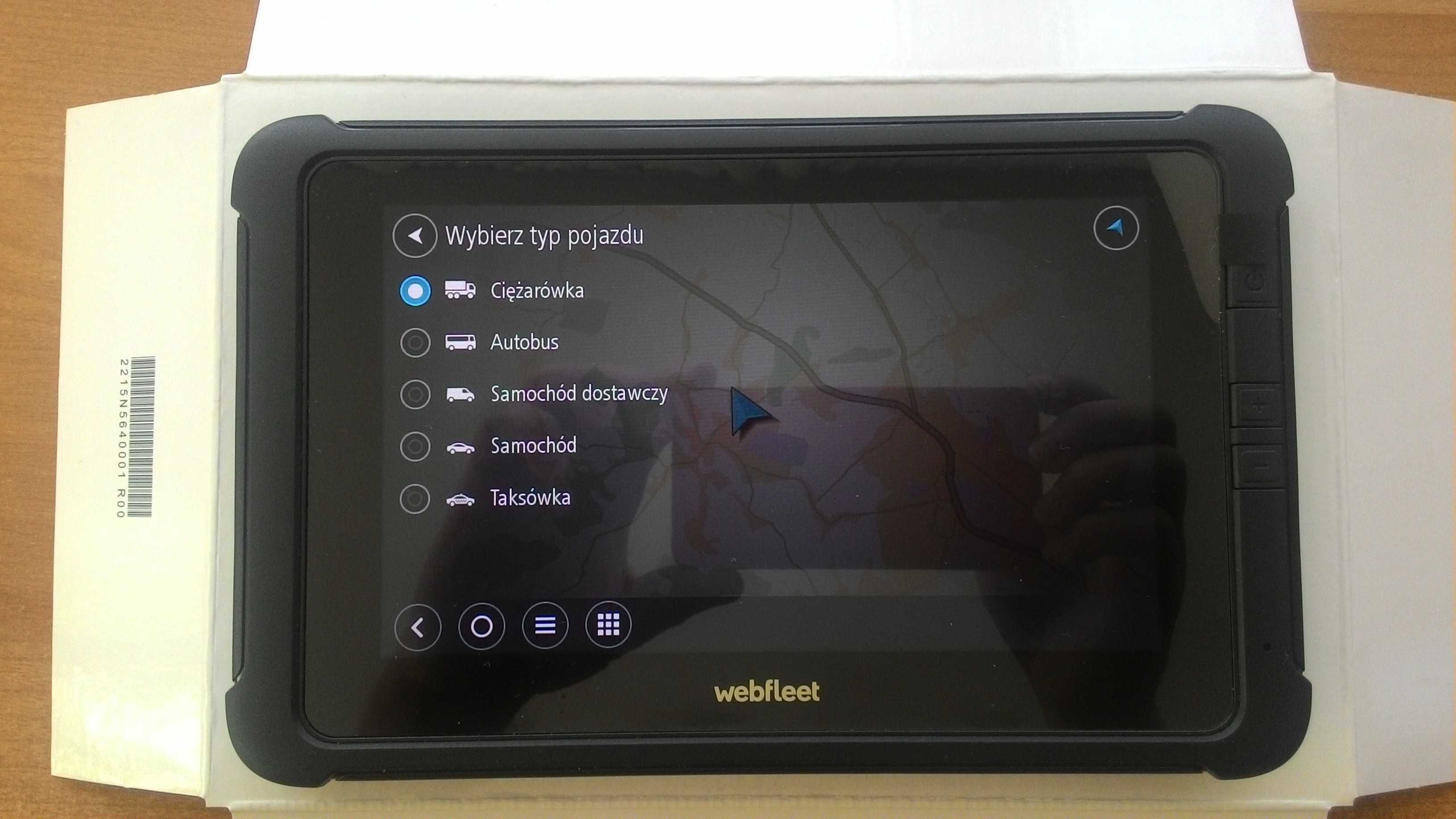 TomTom Professional 6250 uchwyt karty SIM Bridge  aktualizacja map GPS