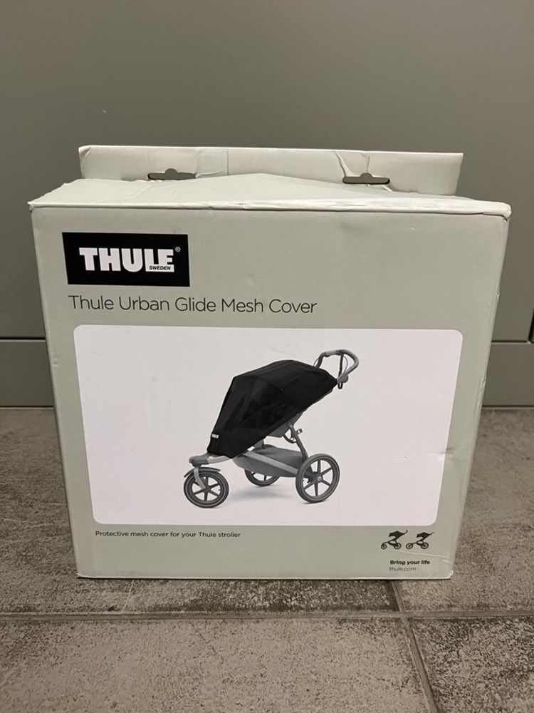 Wózek biegowy THULE Glide 2 Sport Jet Black + Moskitiera