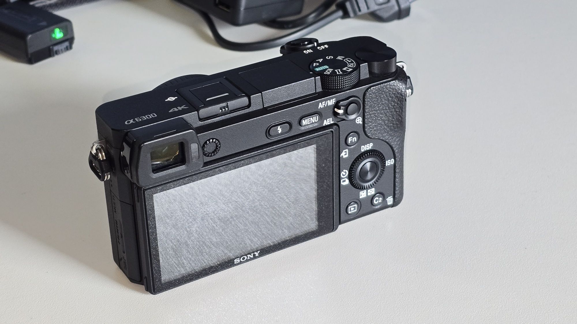 Sony Alpha a6300 obiektyw 16-50 filtr cpl