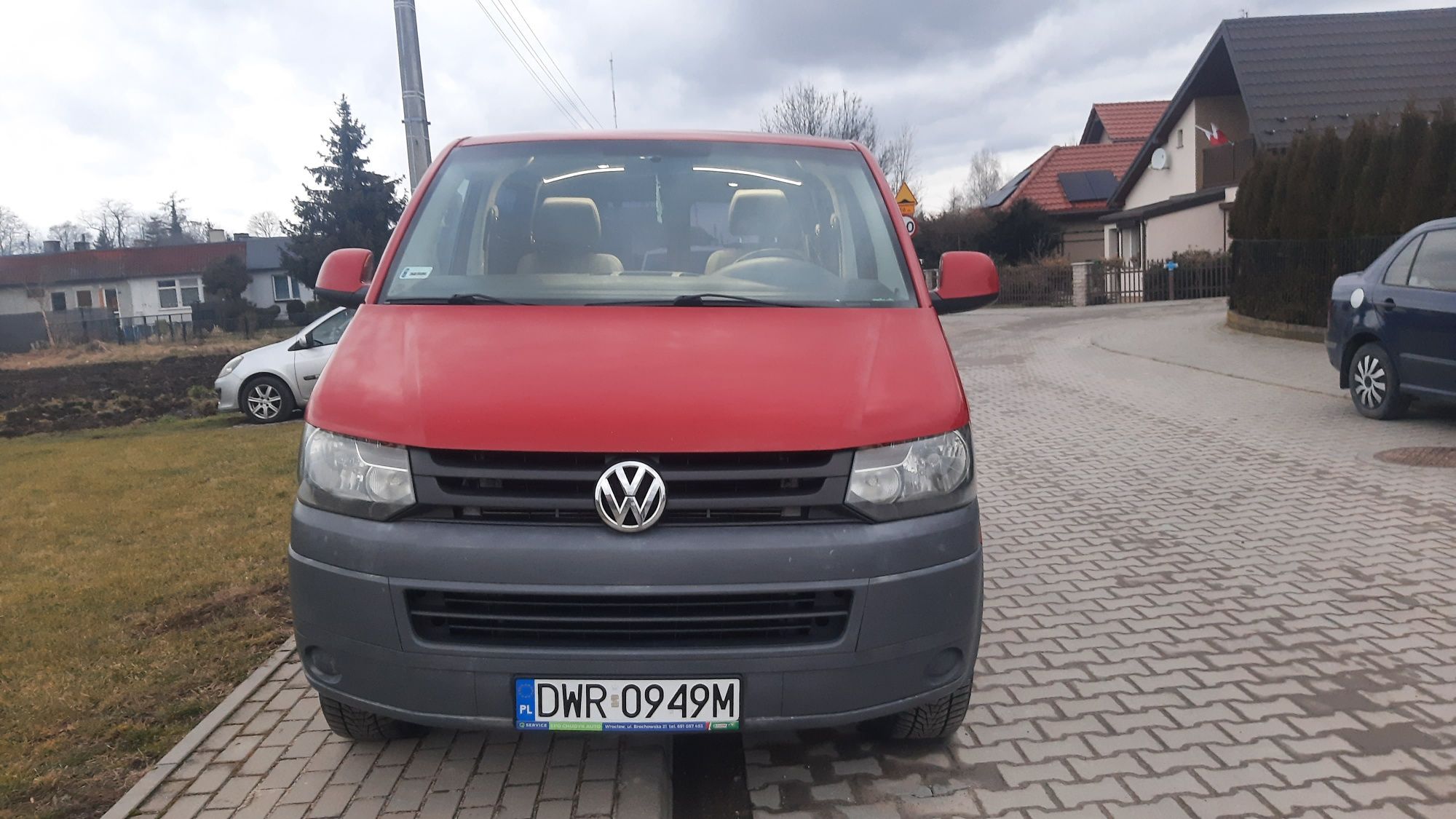 Vw transporter t5 9 osobowy