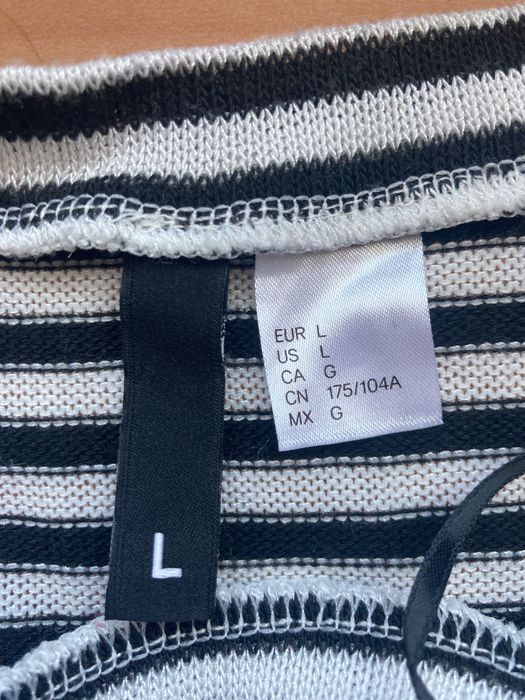 лонгслив в полоску