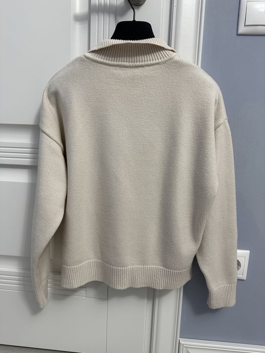 Светр Zara синій, кремовий