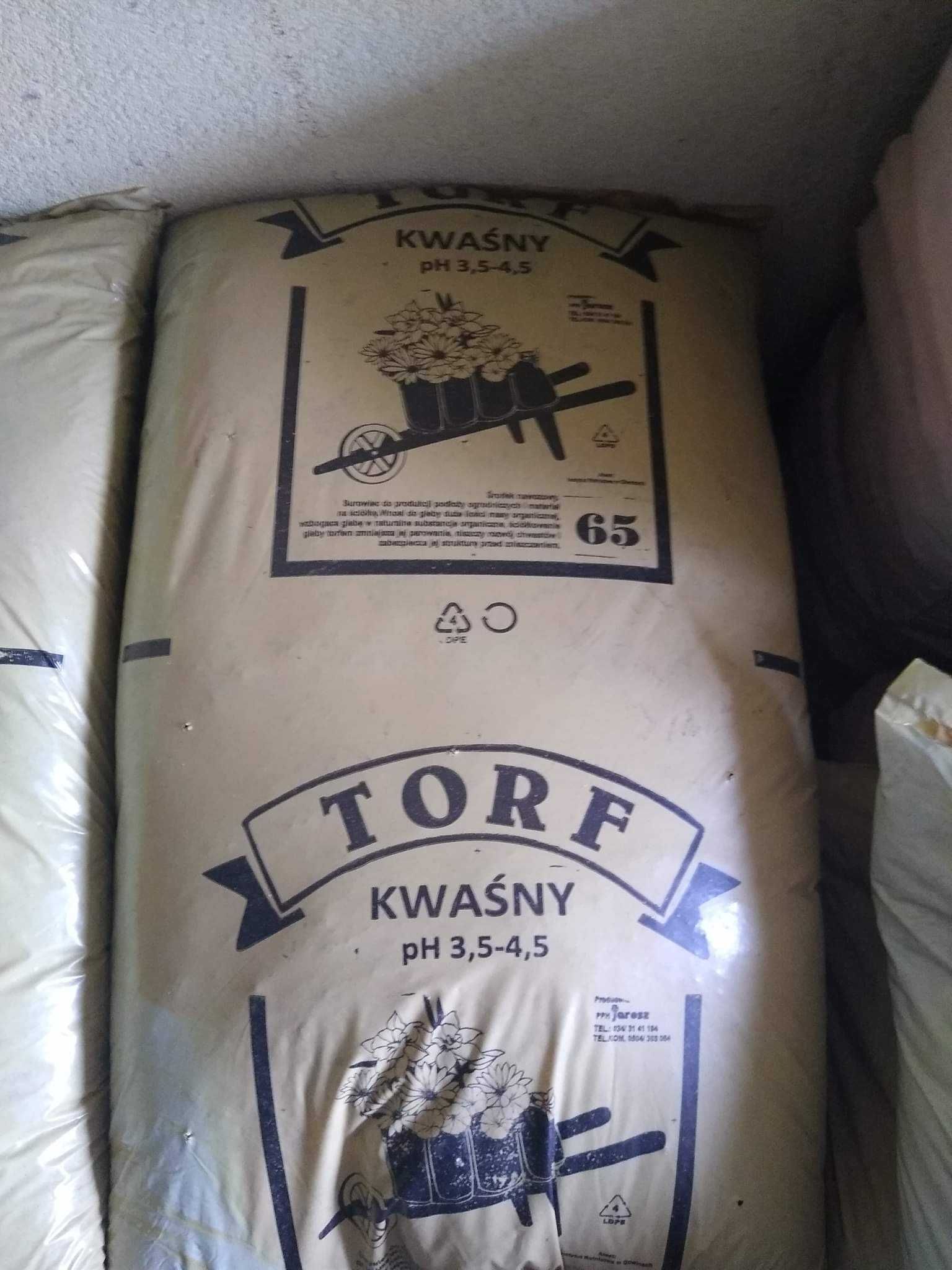 Torf kwaśny worek 65 l