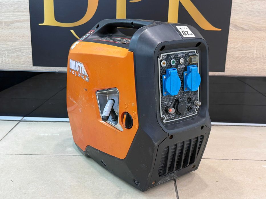 Agregat prądotwórczy inwerterowy Majster Polska G-2500INV lekki! 2,2kW