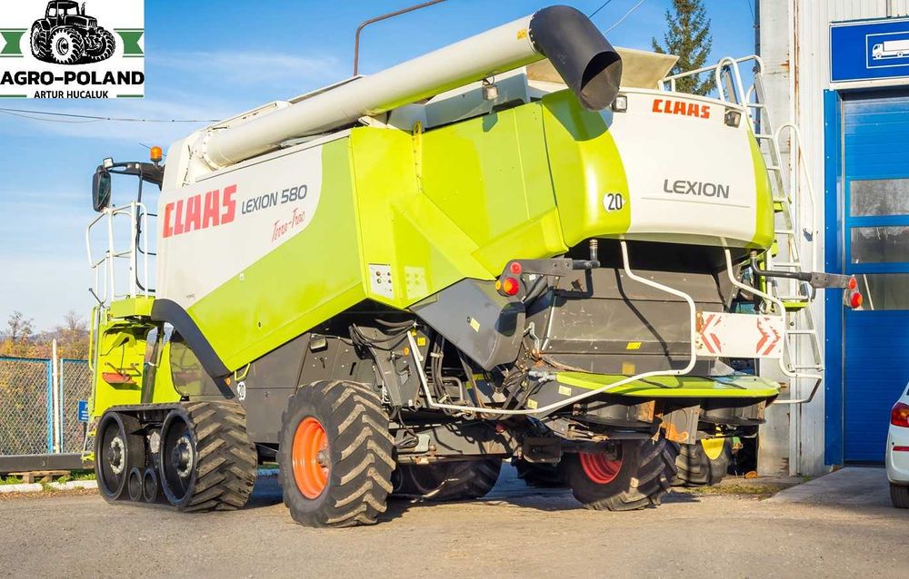 Комбайн CLAAS LEXION 580 TT - 3326 м/г -QUANTIMETER- V750
