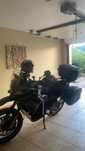 CF Moto 800 MT-X com malas laterais Givi e Top Case Givi