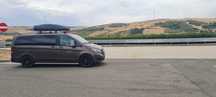 Wynajem BUS Mercedes V klasa  8 osób +TV Netflix + box dachowy+SUP