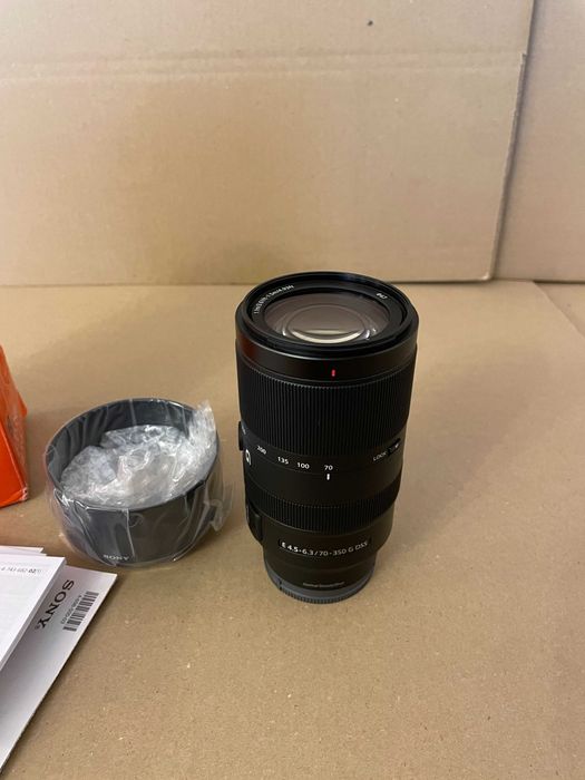 OBIEKTYW Sony E 70-350mm f/4.5-6.3 G OSS SEL70350G Nowy Gwarancja