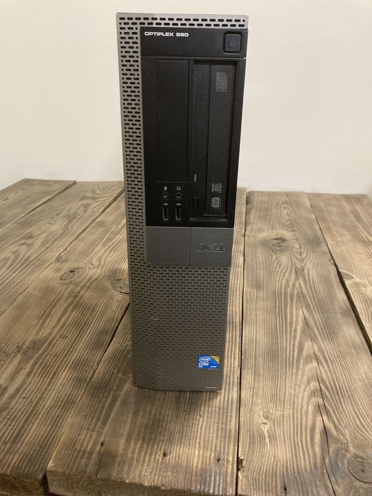 Komputer dell optiplex 960 core 2 duo ssd 128GB + 250GB HDD 4gb ram