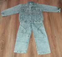 Детский джинсовый костюм (р.4)