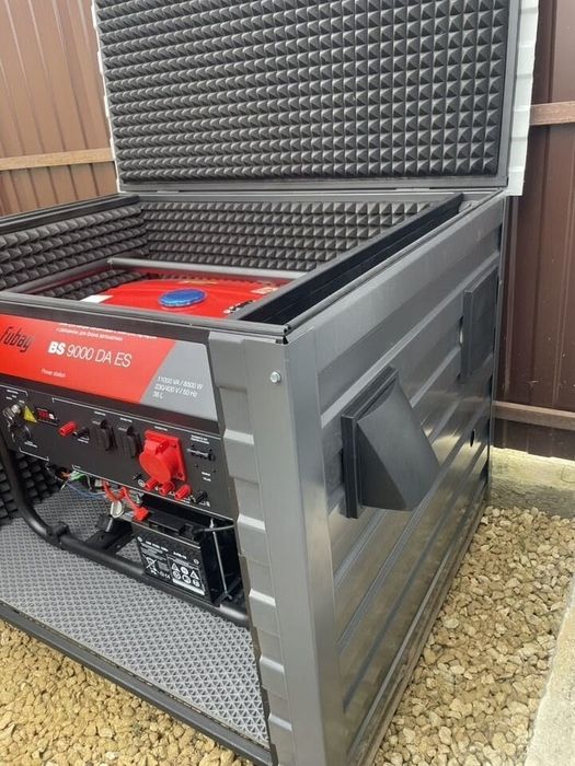 Защитный кожух для генеретора, короб шумо-вибро поглощения.