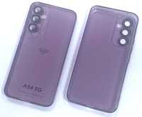Etui, Plecki, Nakładka Slim Color do Samsung Galaxy A54 5G śliwkowe