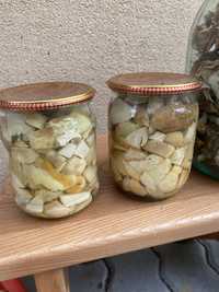 Мариновані гриби(білі,польські,маслята)