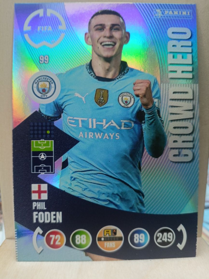 Panini club world cup Crowd Hero Phil Foden
