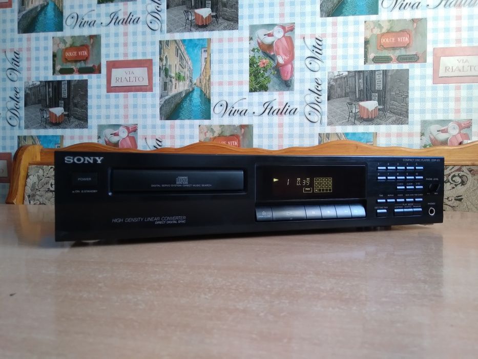 Японский проигрыватель CD Sony CDP-211,АССОРТИМЕНТ,гарантия!