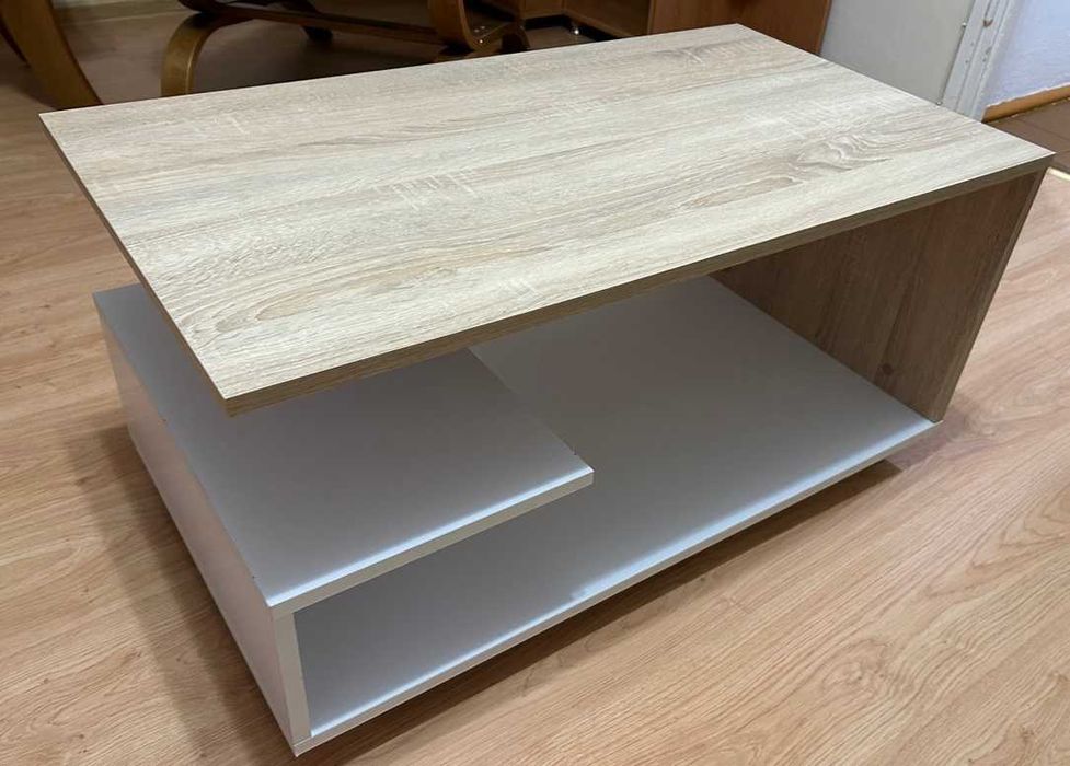 Prawie nowy stolik, ława 90x50