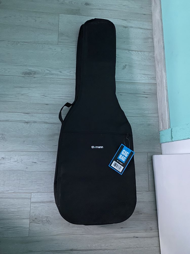 Gitara elektryczna Harley Benton MS-60 Vintage White Bundle 1
