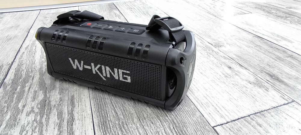 Nowy Głośnik mobilny W-KING D8 mini, Bluetooth, NFC, wodoodporny