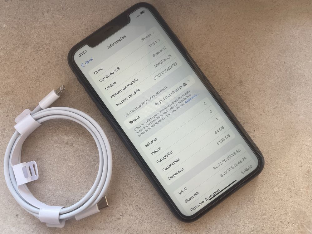 Iphone 11 64gb livre desbloqueado preto