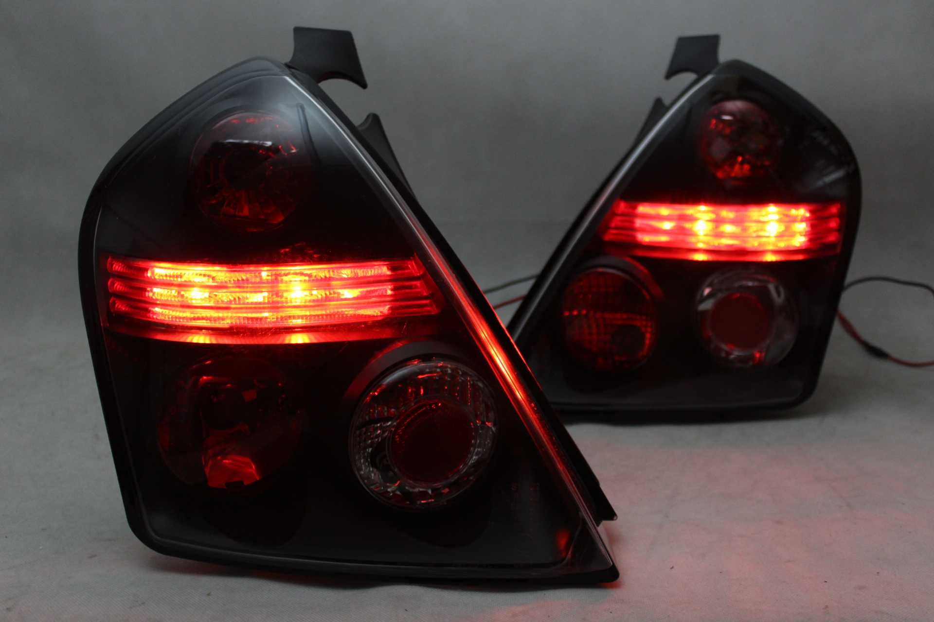 Lampy tył tylne światła FIAT STILO 01-07 3-Drzwiowa Black Smoke NOWE
