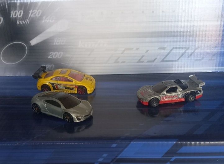 Conjunto 3 Honda / acura hot wheels