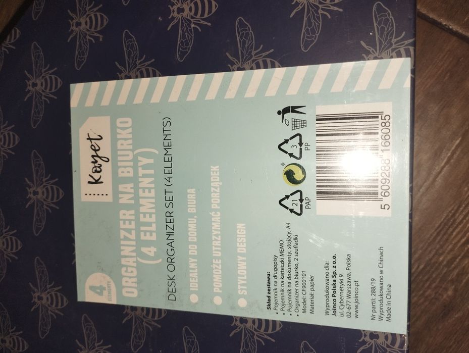 Organizer na biurko