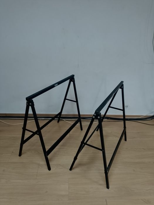 1 Par de cavalete em ferro para bancada