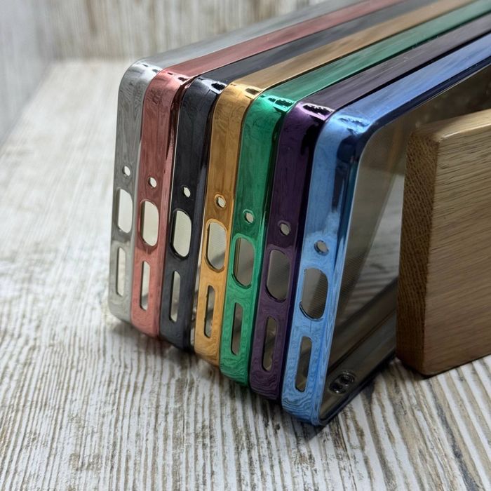 Чехол Chrome Clear на Xiaomi Redmi Note 13 Pro 4G/ Poco M6 Pro