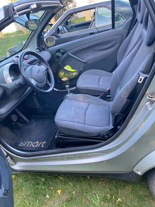 Smart cabrio z nowym dachem