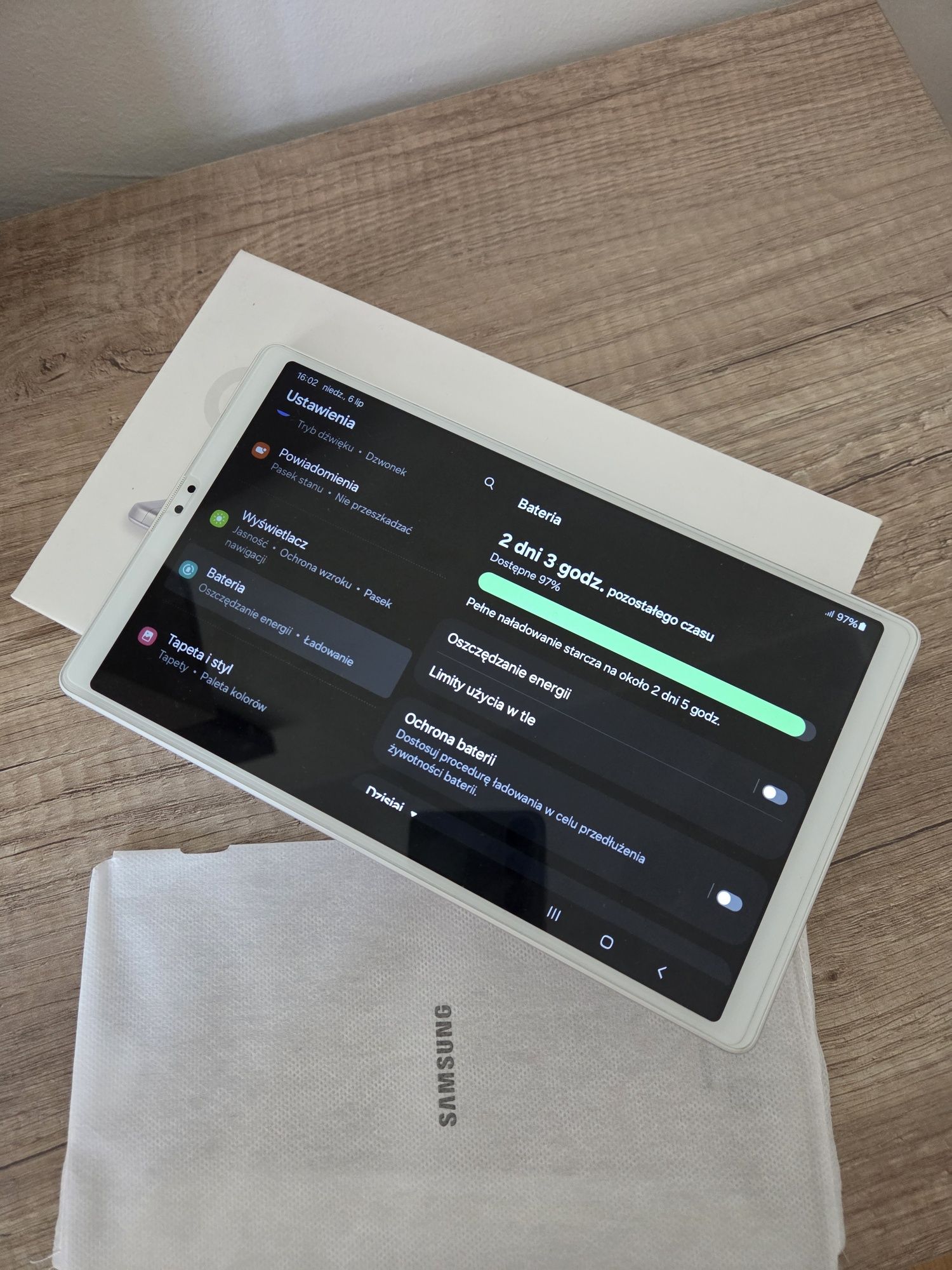 Galaxy Tab A7 Lite LTE biały