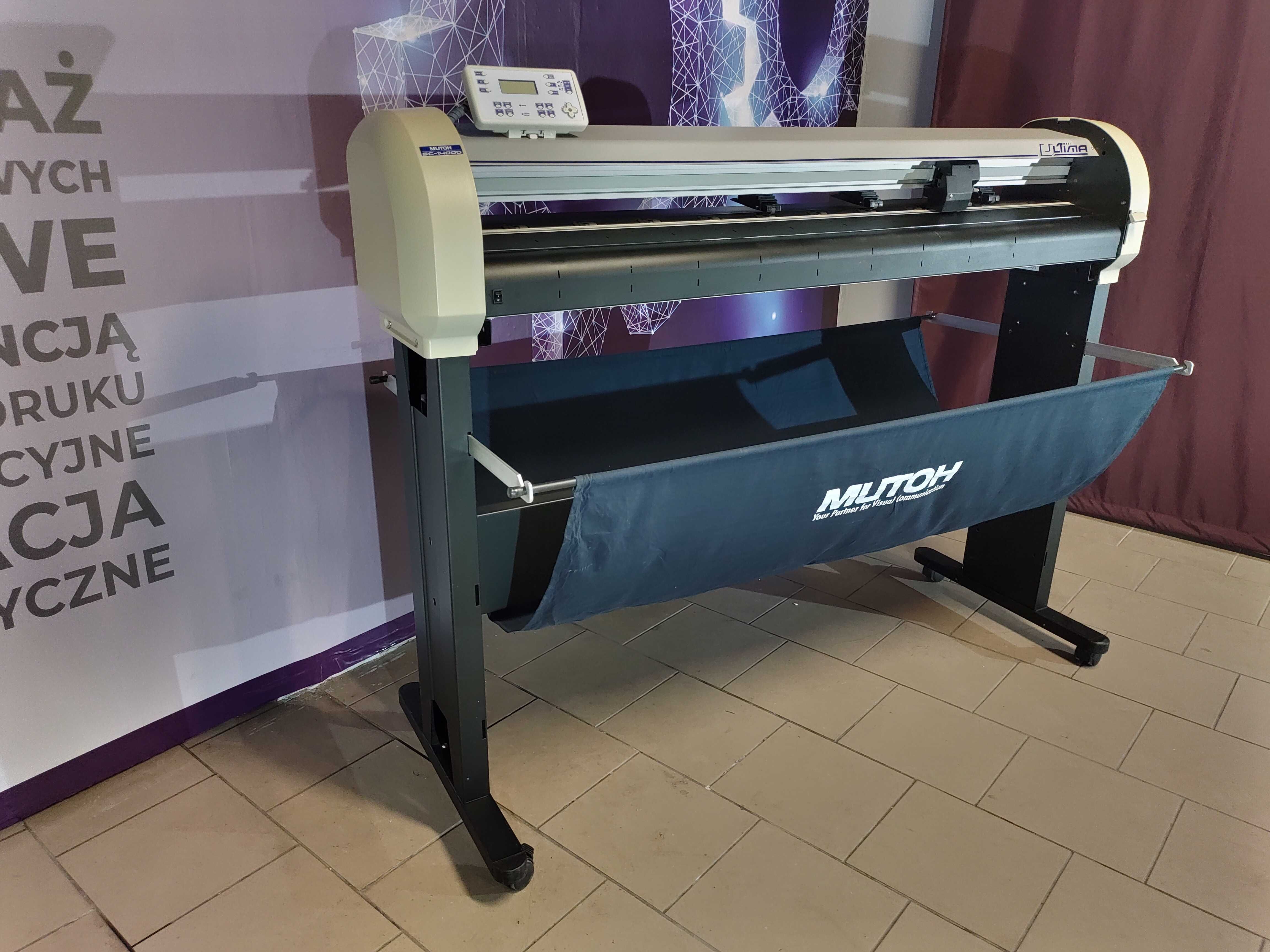 Ploter tnący MUTOH ULTIMA SC-1400D z systemem E-POS sprawny 100 %