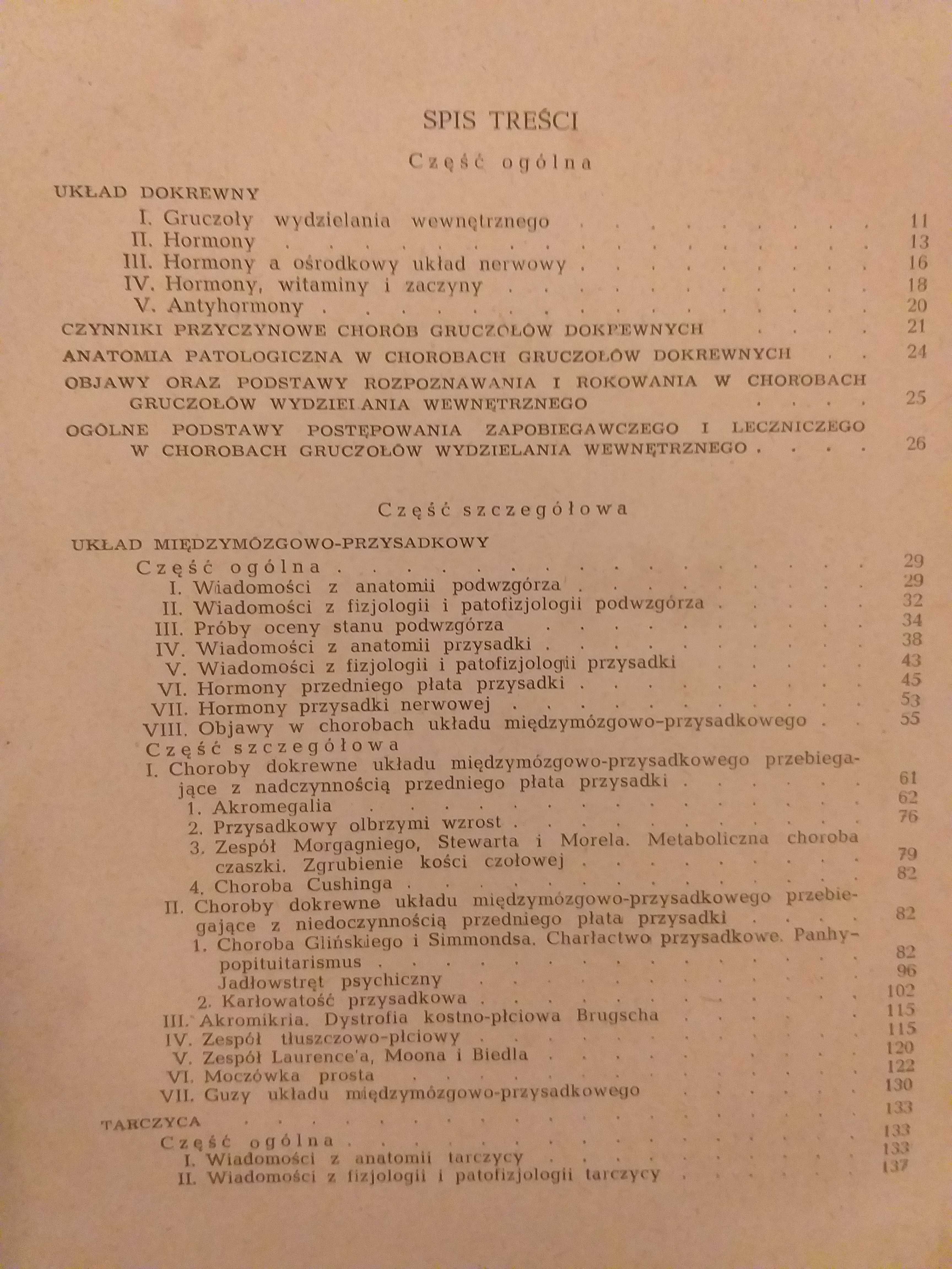 "Nauka o chorobach wewnętrznych" W. Orłowski Tom 8 1957