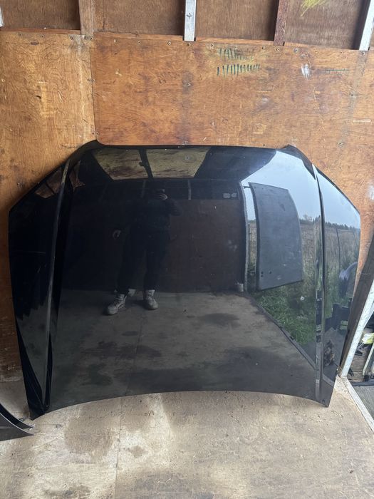 Maska przod przednia audi a4 b7 lz9y pokrywa silnika czarna