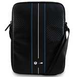 Torebka BMW Carbon & Blue Stripe na tablet 10" - czarna