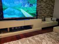 Móvel Tv lacado com 4 gavetas cp 2,60