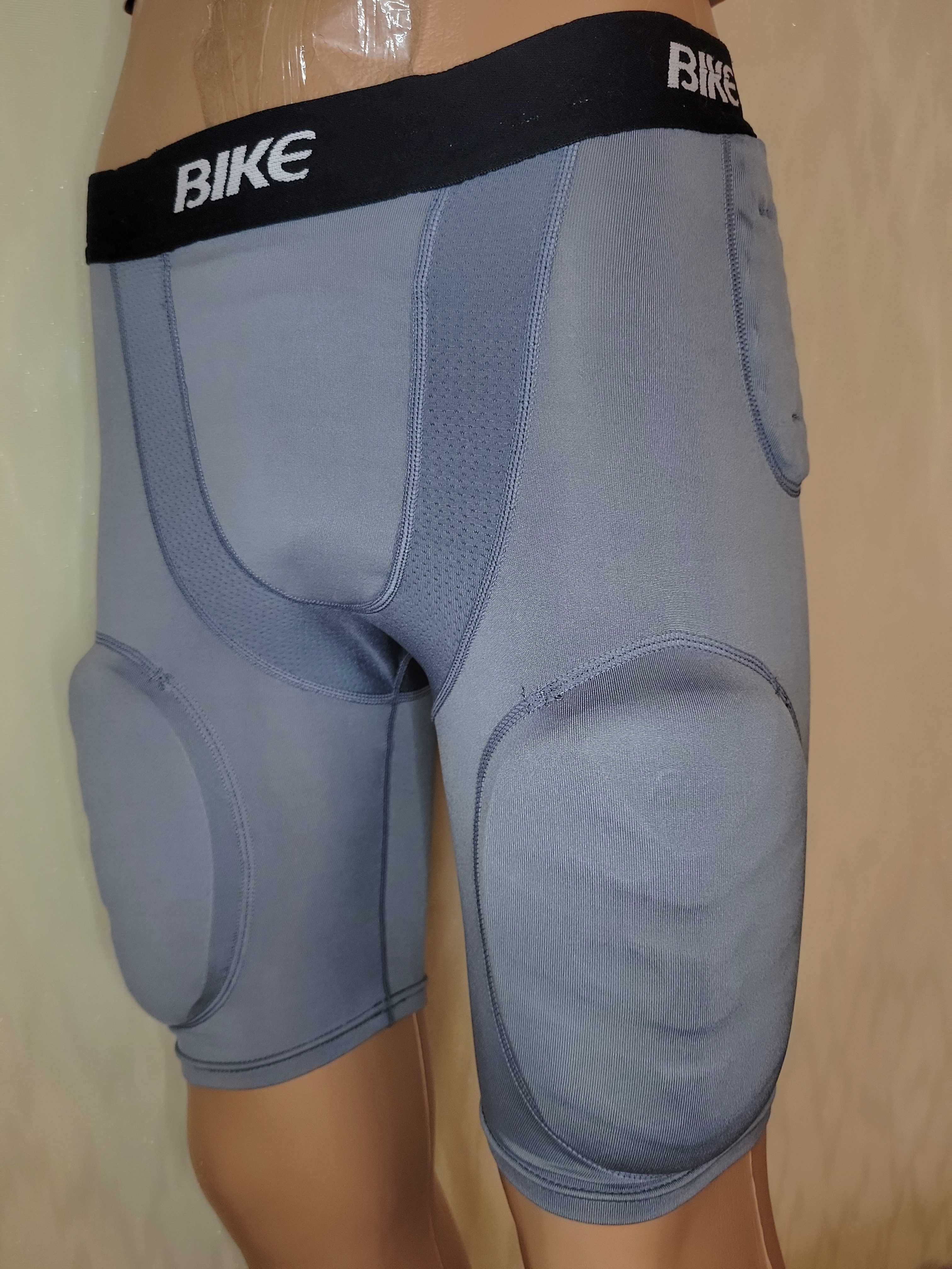 Компрессионные защитные шорты Bike, новые