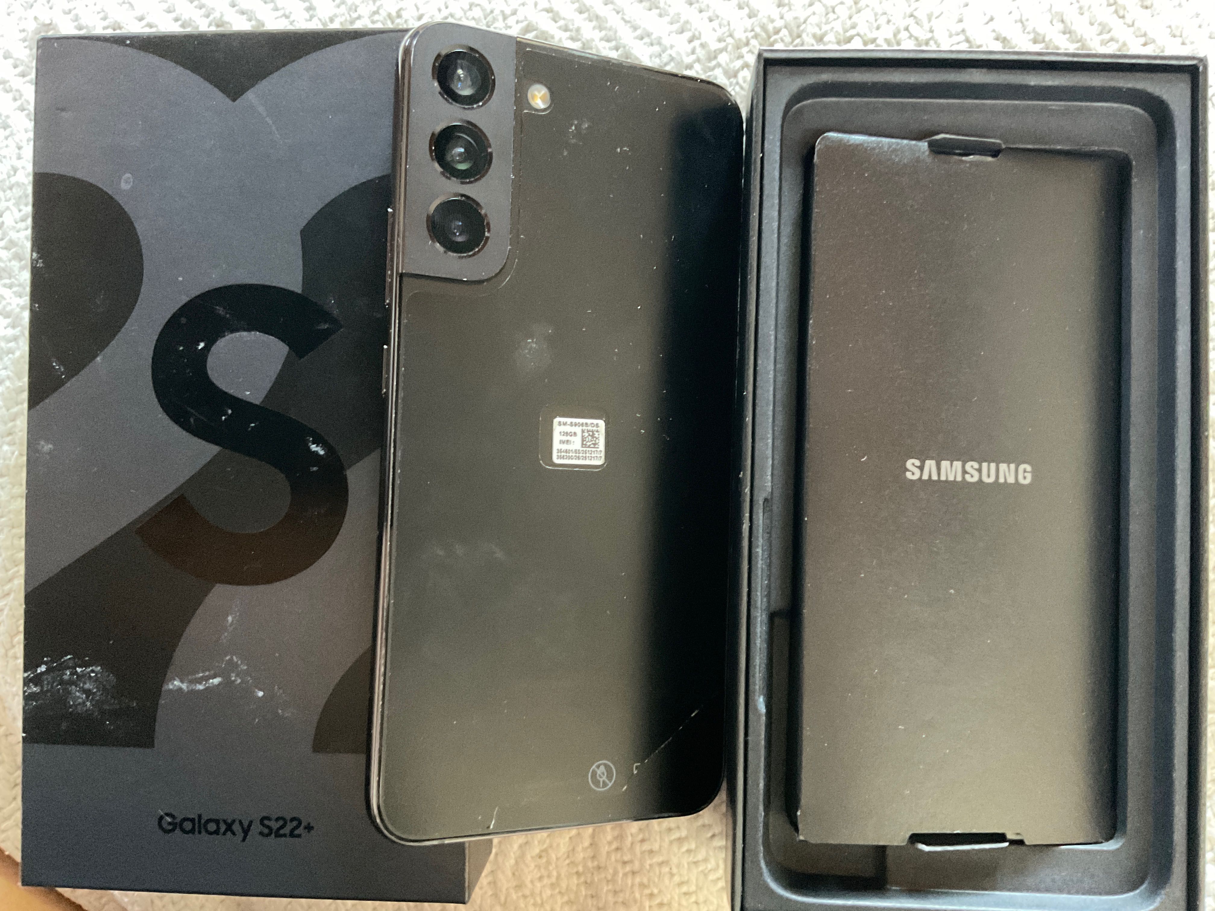 Samsung Galaxy S22+ 8GB/128GB Preto - Telemóvel