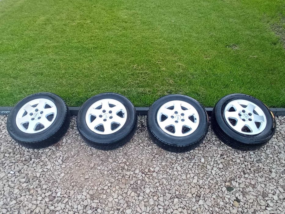 Alufelgi, felgi aluminiowe 15'' 6J ET43 5x110 oryginalne Opel GM 4 szt